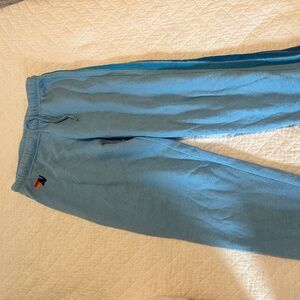 Blue Striped Aviator Nation Sweatpants size small
